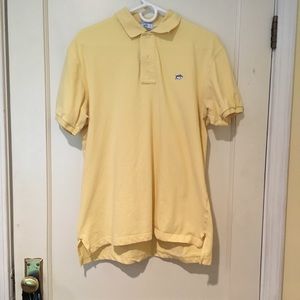 Yellow Southern Tide Skipjack Polo 👕